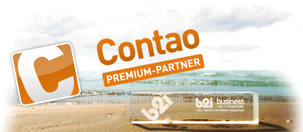 b2i ist offizieller Contao Premiumpartner