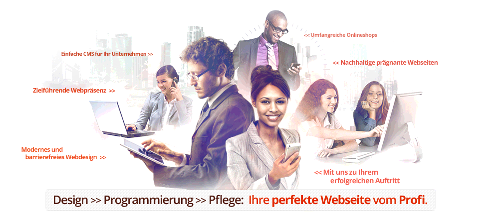 Ihre perfekte Website vom Profi.